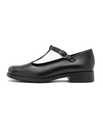 Pantofi Mary Jane de piele Joy, Negru