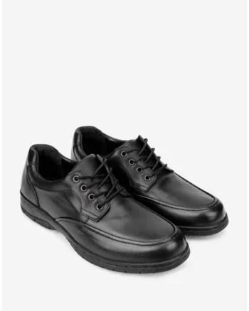 Pantofi piele neagra pentru barbati, Negru
