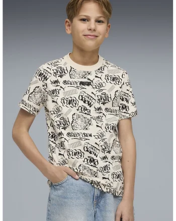 Tricou cu logo, Negru, Bej deschis,