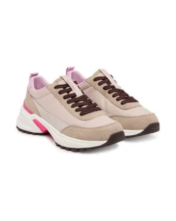 Tenisi de dama,  305525307, piele naturala, bej, Bej