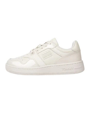 Pantofi sport din piele cu perforatii, Maro nisip