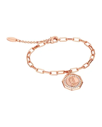 Bratara cu zirconia, Auriu, Auriu rose