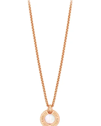 Colier cu logo, Auriu, Auriu rose