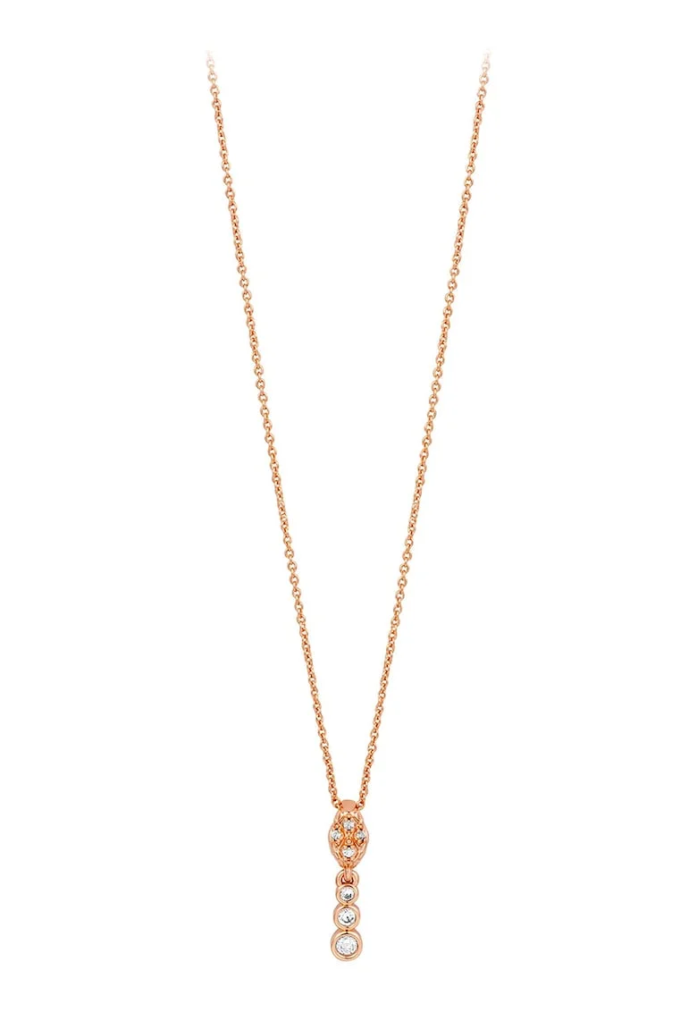 Colier cu zirconia, Auriu