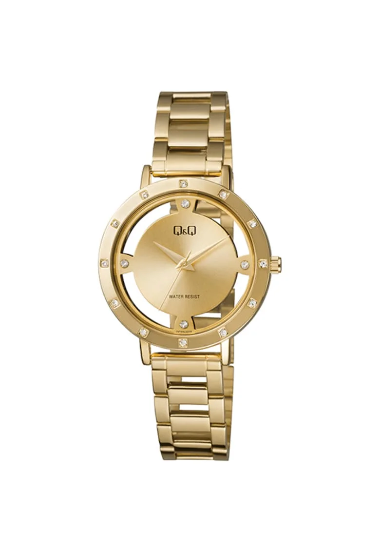 Ceas dama  QC23J002Y, Rose Gold, Auriu