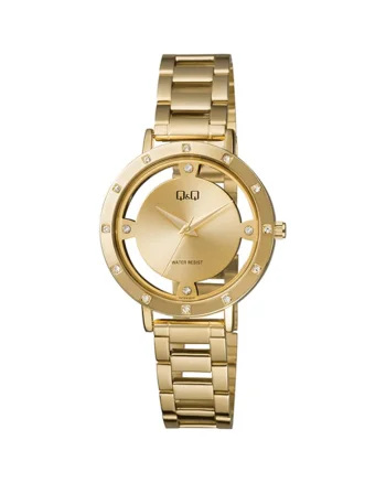 Ceas dama  QC23J002Y, Rose Gold, Auriu