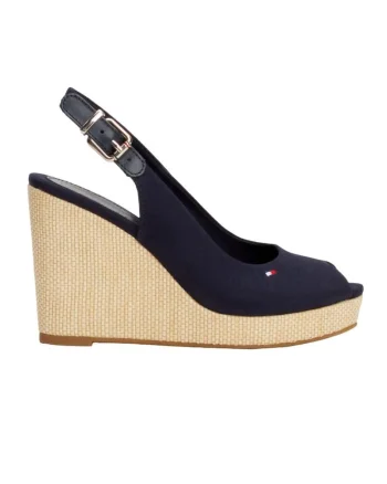 Sandale dama,  Piele naturala, Bleumarin,
