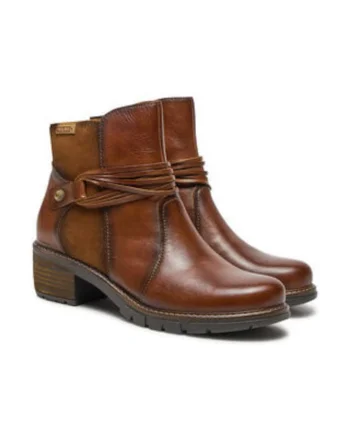 Botine dama,  piele naturala, maro