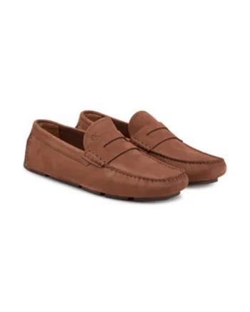 Mocasini barbatesti,  piele naturala, maro, casual