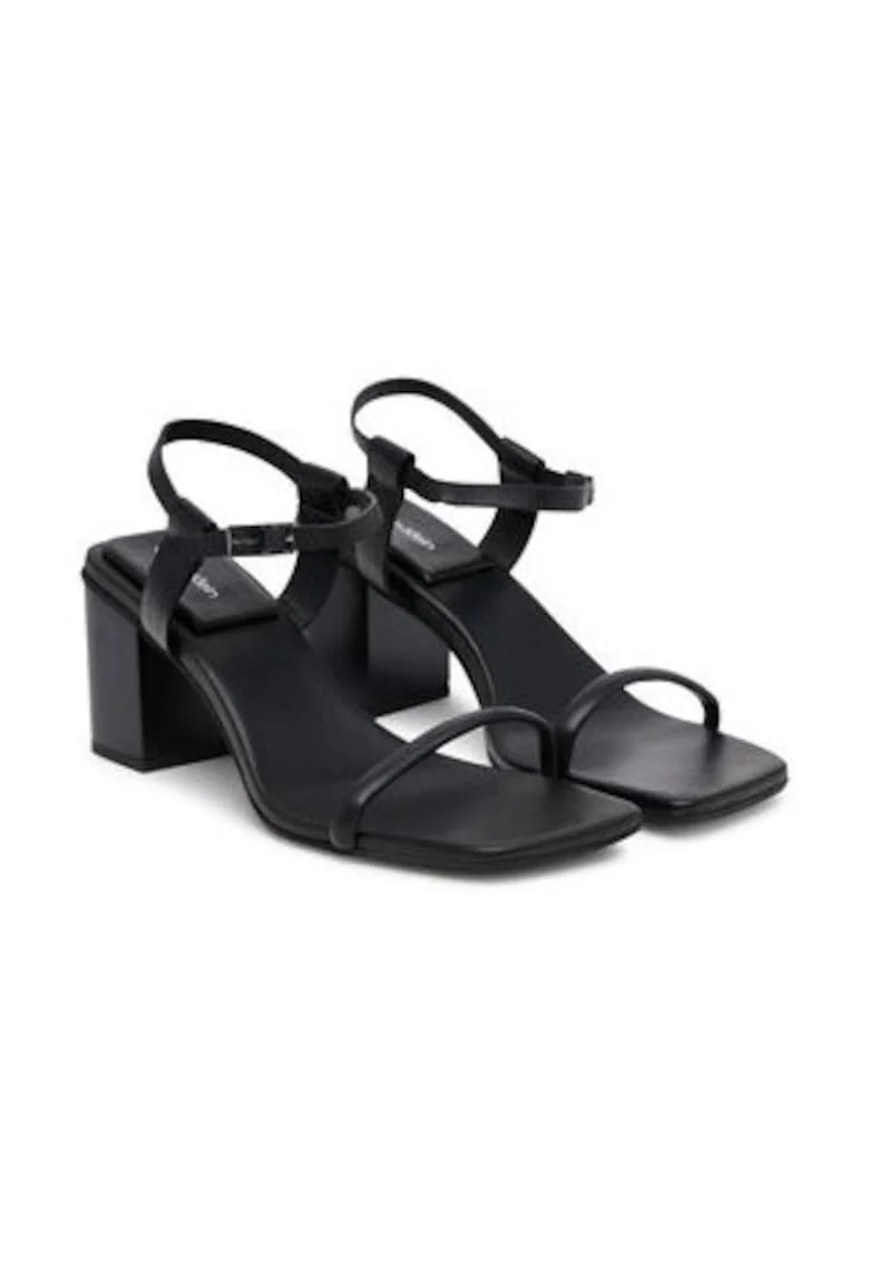 Sandale dama  305198402, piele naturala, negru
