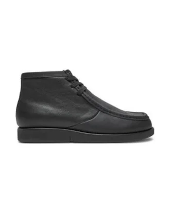 Ghete barbatesti  304216190 piele naturala, negru