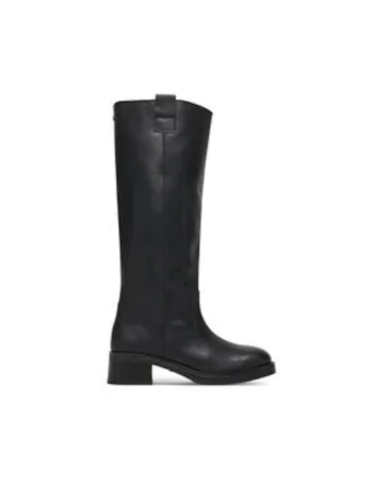 Cizme dama,  piele naturala, negru