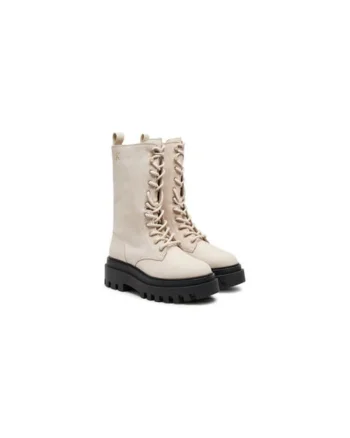 Ghete dama,  304227219, piele naturala, bej