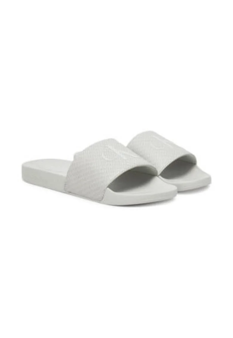 Papuci barbatesti,  gri, plastic,