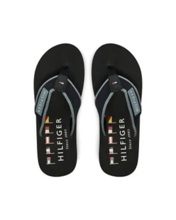 Slapi barbatesti  negru, Negru