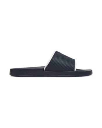 Papuci barbatesti,  albastru , plastic