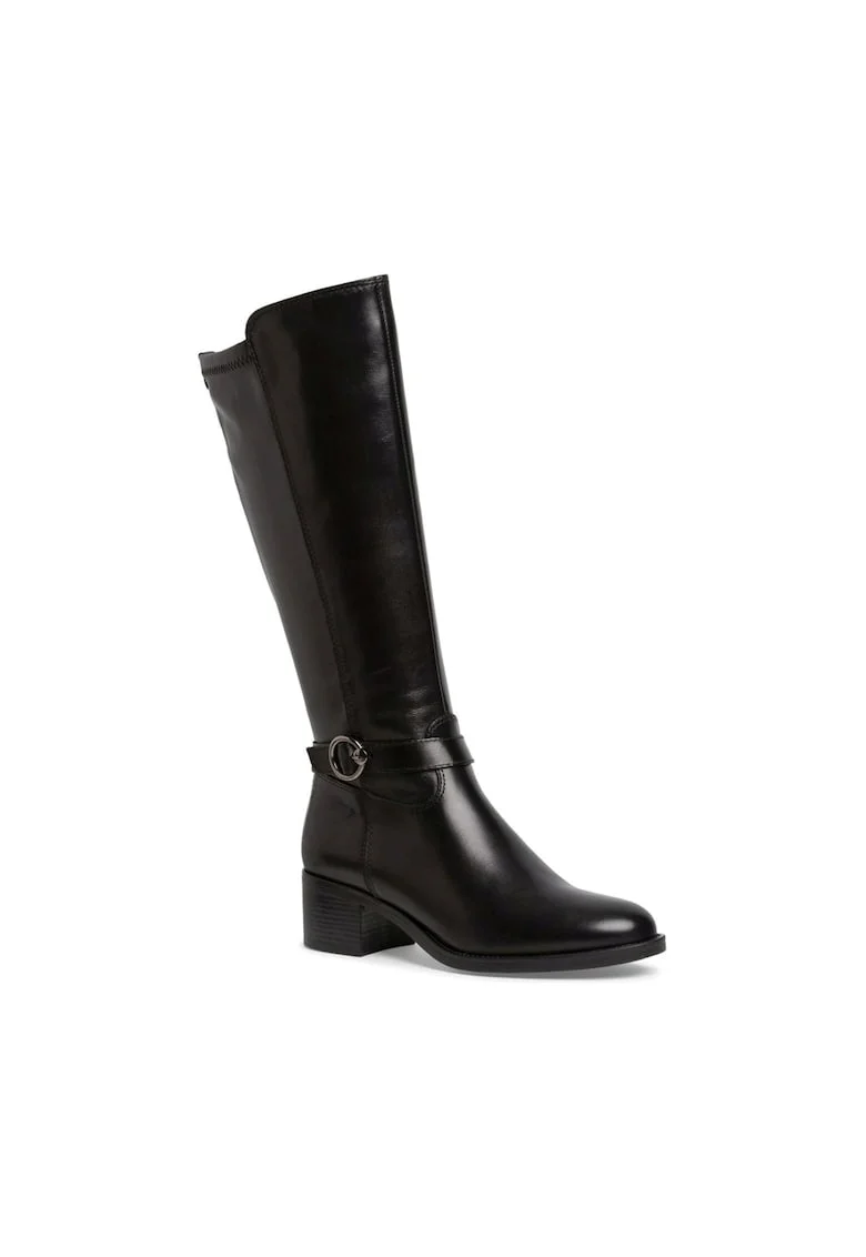 Cizme dama  Piele, Negru, Negru