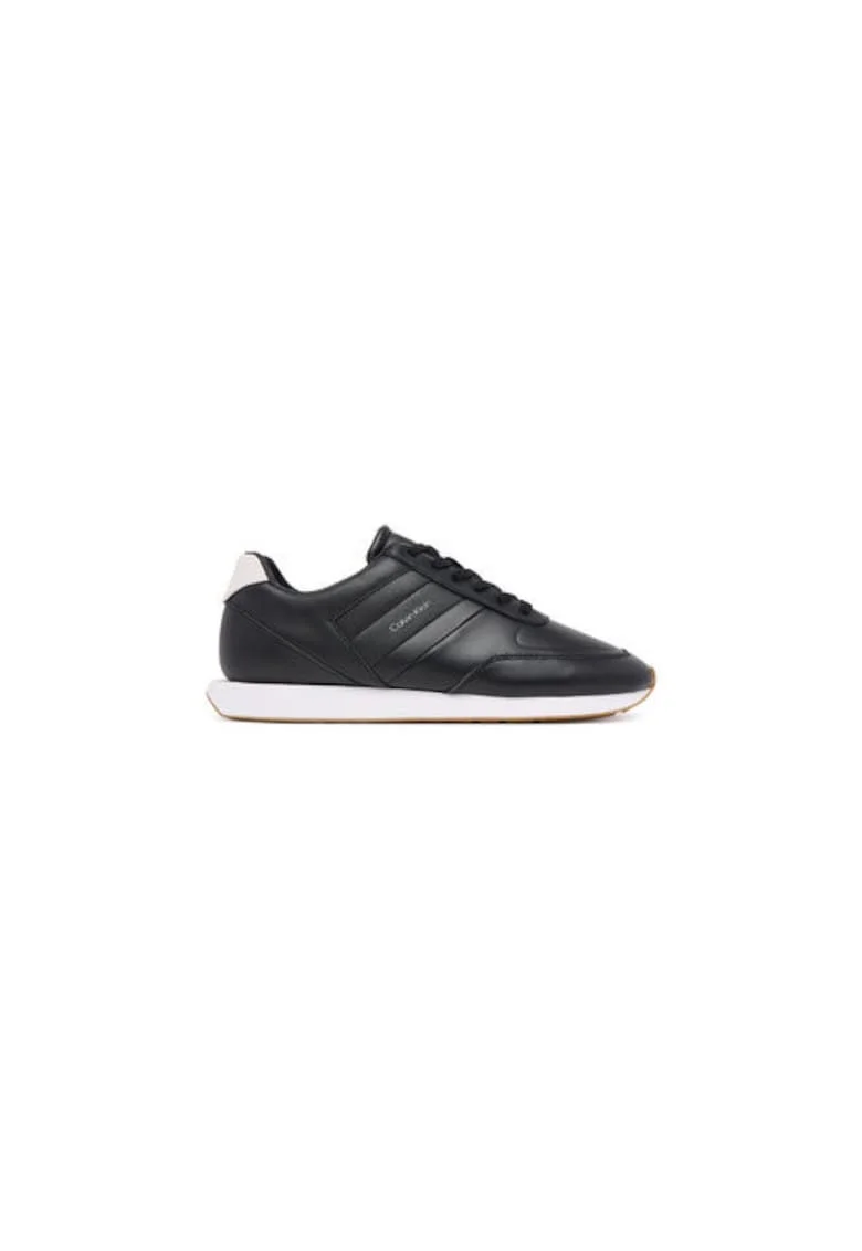 Pantofi sport barbatesti,  305525963, piele naturala, negru