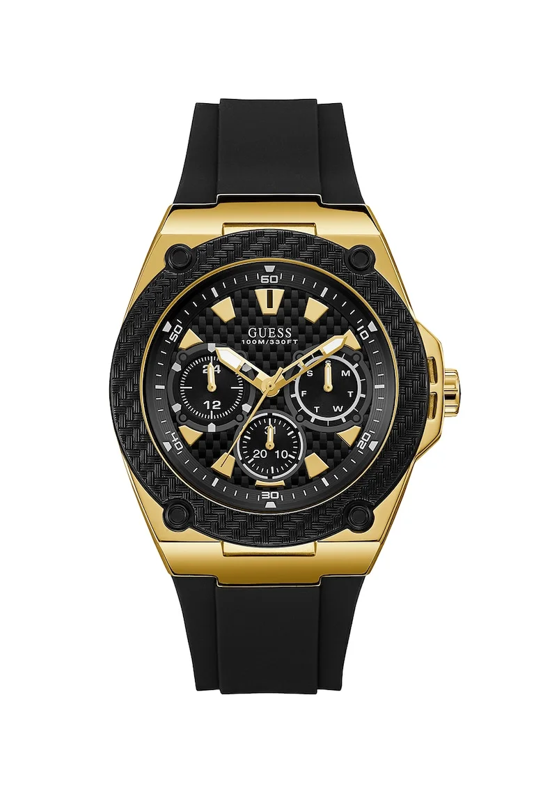Ceas analog cu functii multiple, Negru