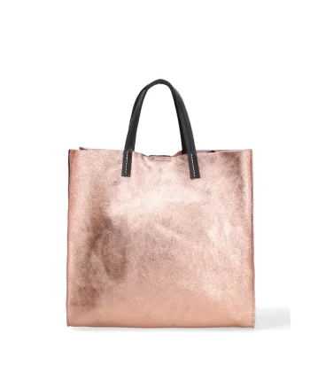 Geanta tote cu model uni Ereva, Roz prafuit