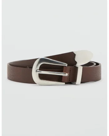 Curea de piele, Maro,