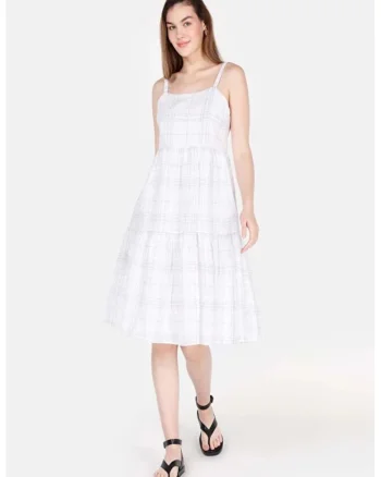 Rochie De Dama Alb Regular Fit Cl1068986 8684112210575