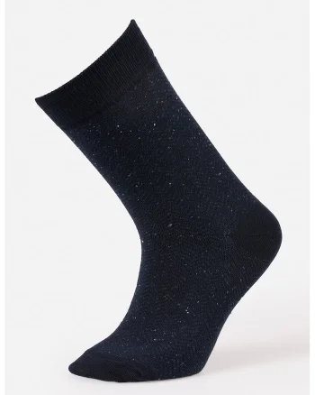 Sosete lungi din amestec de bumbac, Bleumarin