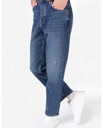Blugi regular fit Marco, Albastru inchis