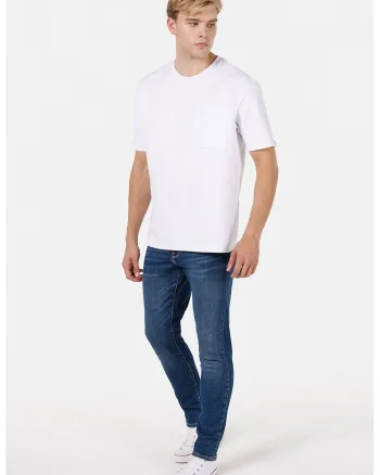 Blugi slim fit, Albastru inchis