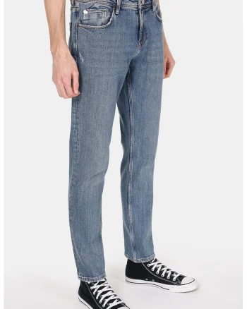 Blugi regular fit, Albastru