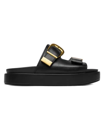 Papuci  eco-friendly, Negru