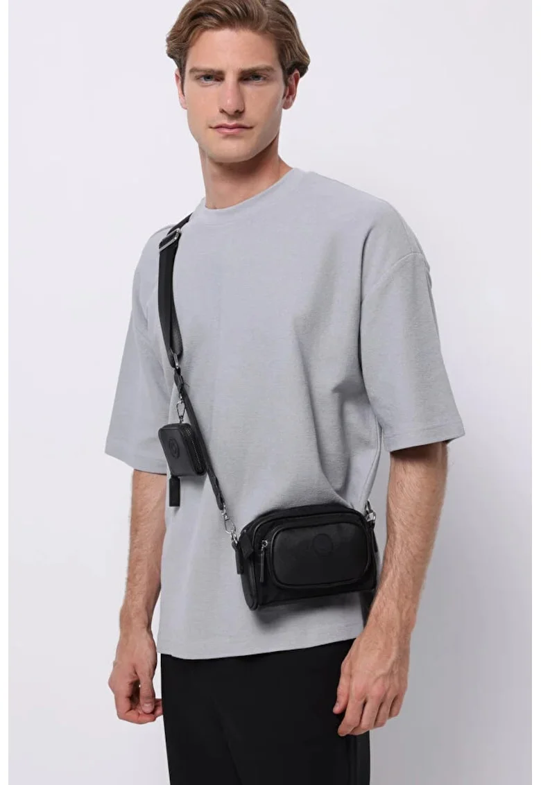 Geanta De Barbati Negru Modern Fit 8684112891729