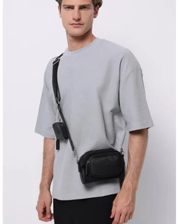 Geanta De Barbati Negru Modern Fit 8684112891729