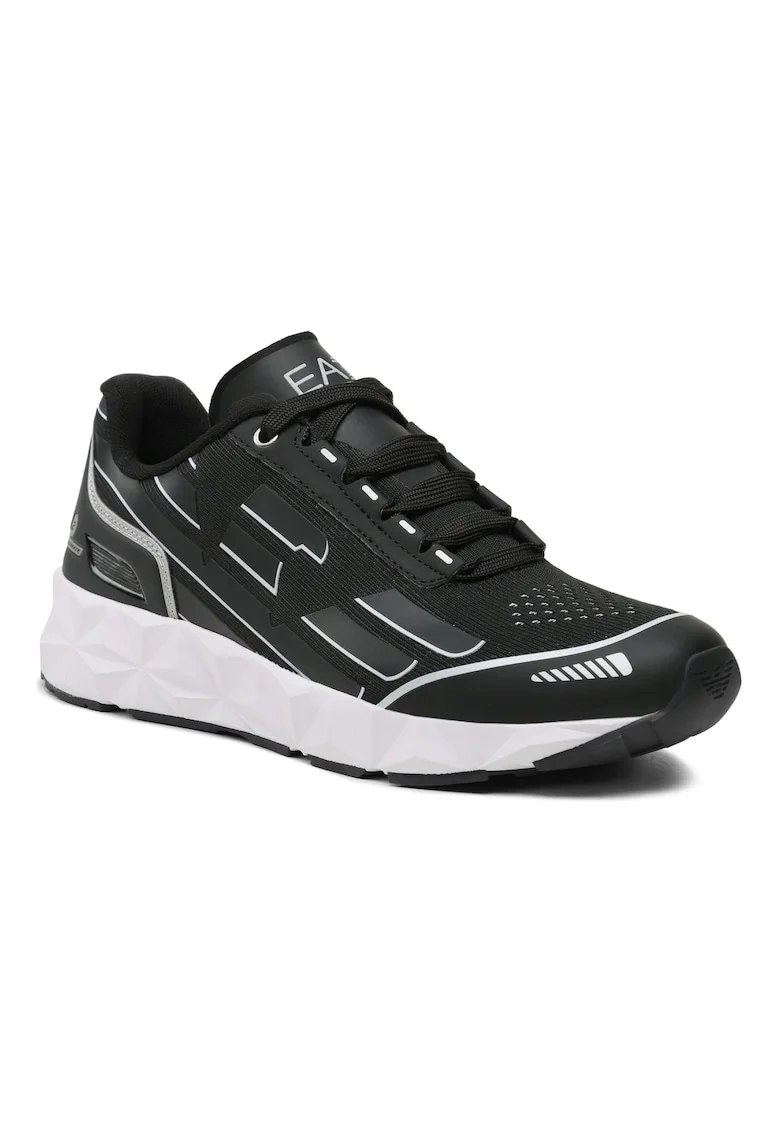 Pantofi sport barbati,  302482559, Textil, Negru, Negru