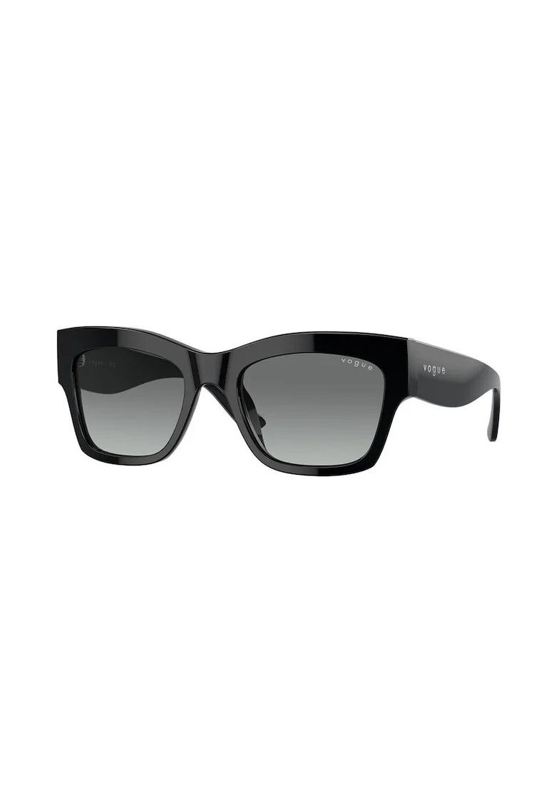 Ochelari de soare cu lentile in degrade, Negru