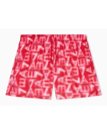 Sort de baie  WATER SPORT BW M MONOGRAM NEON BOXER-7M001715-AF21250-M5101