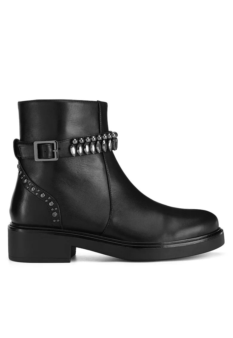 Botine dama,  WGA3305-1Z, negru