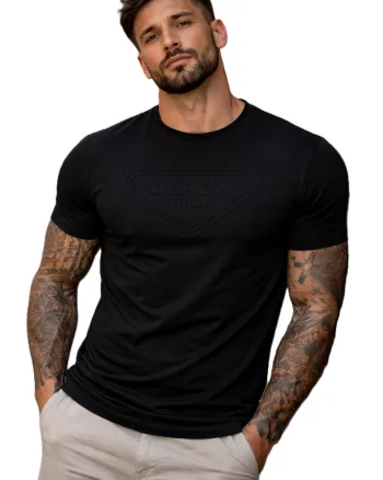 Tricou cu imprimeu in relief