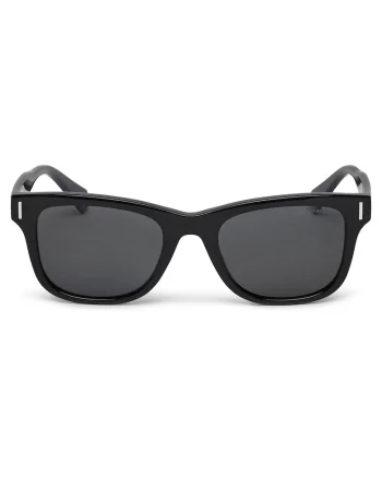 Ochelari de soare din material sintetic, polarizati cu filtru UV300, usori, Negru, Marime unica