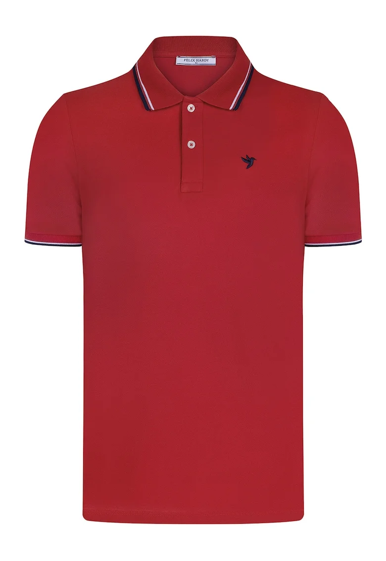 Tricou polo din material pique