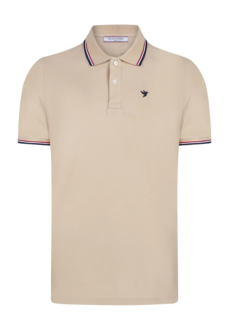 Tricou polo din material pique