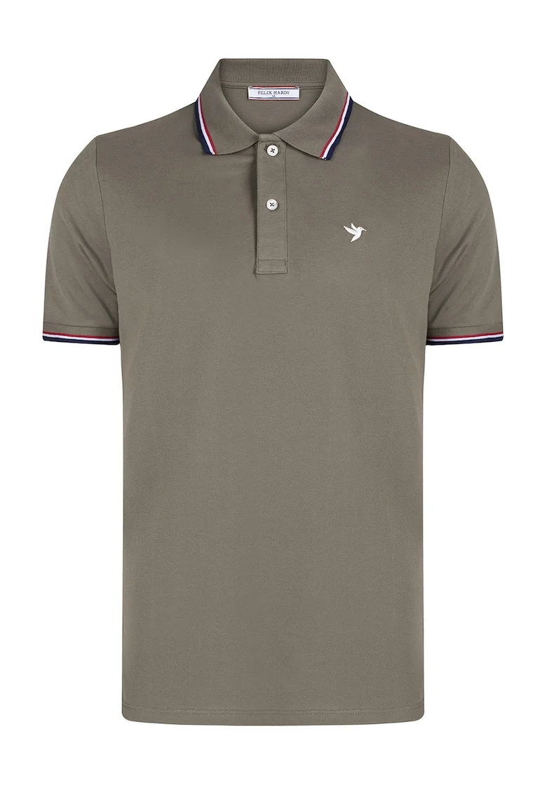 Tricou polo din material pique