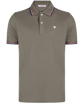 Tricou polo din material pique