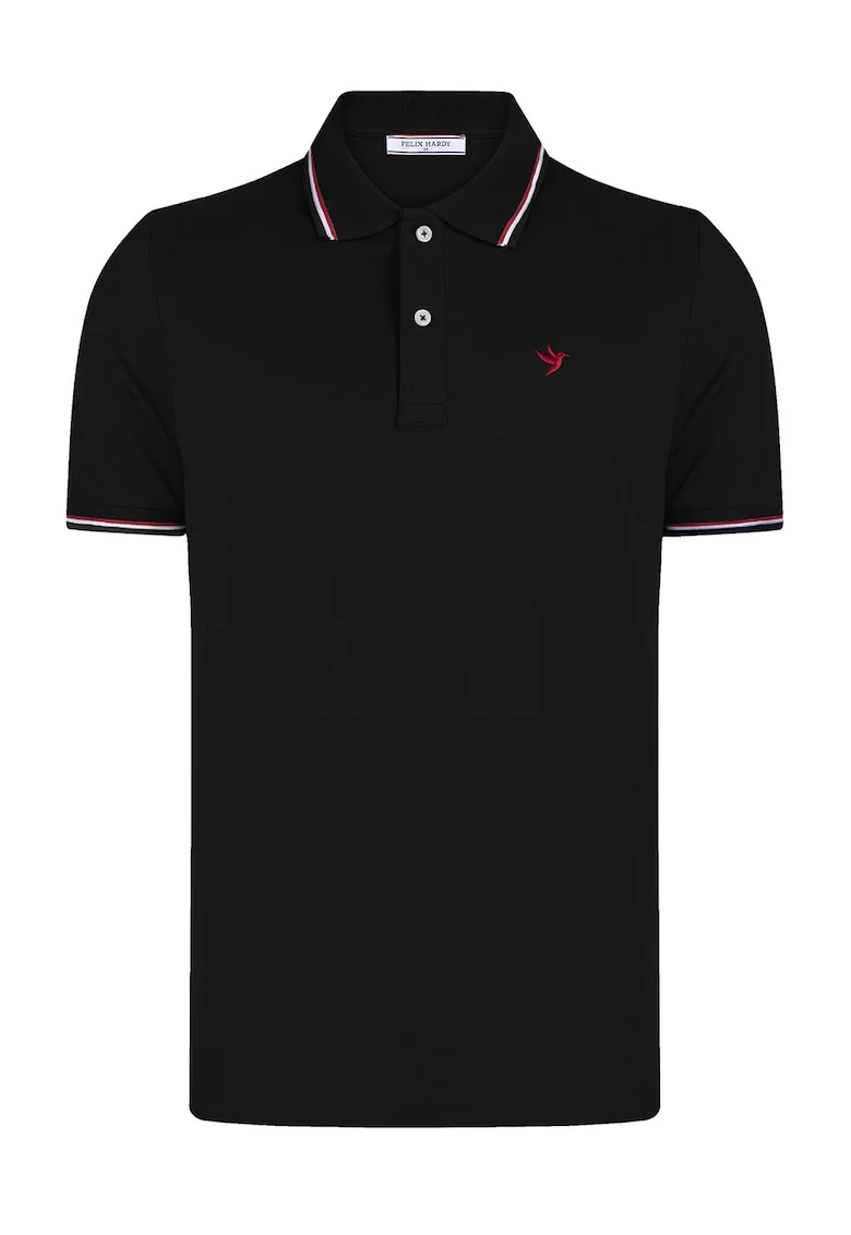Tricou polo din material pique