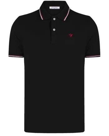 Tricou polo din material pique