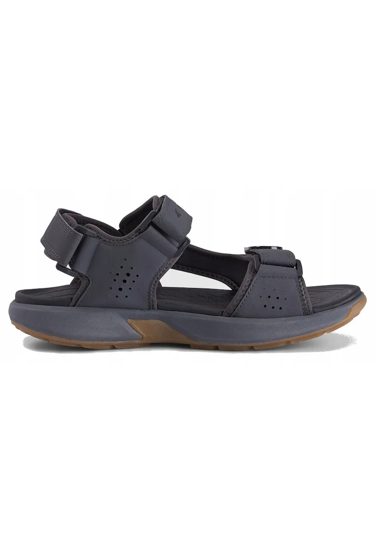 Sandale normcore cu detalii perforate