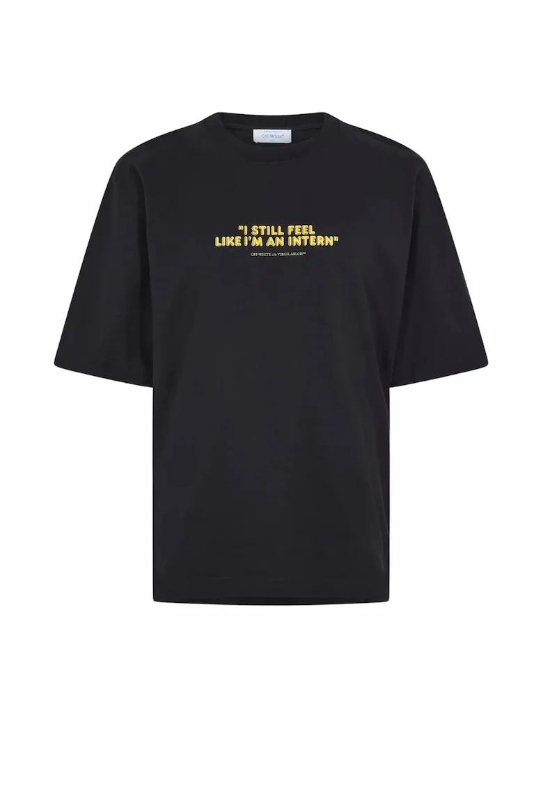 Tricou barbati,  I still feel like I am an Intern, Negru/Galben