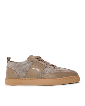 Sneakers barbati,  Retero, Gri/Bej