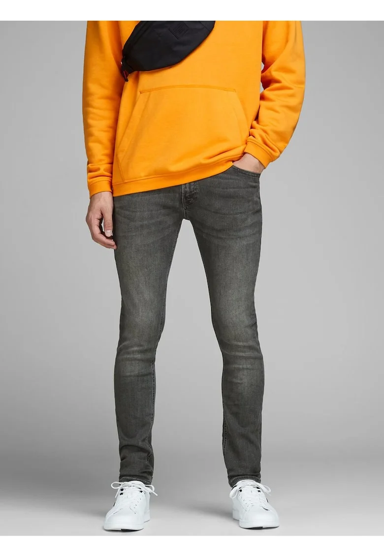 Blugi skinny usor decolorati,