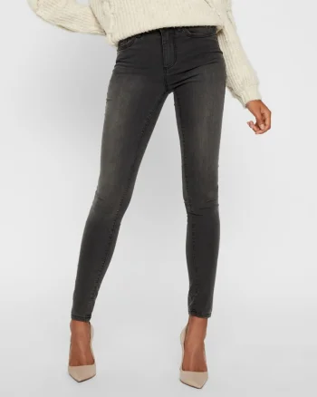 Blugi skinny cu talie inalta Tanya,